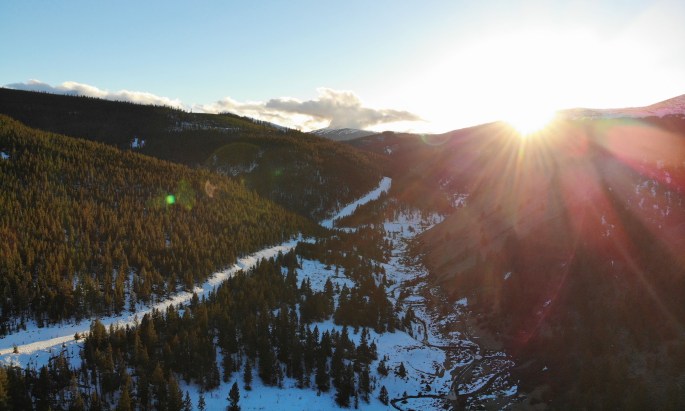 created by dji camera